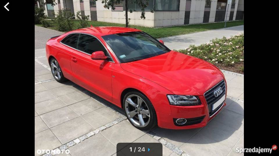 Audi A5 Sline Coupe Super Stan i wygląd Idealny manualna A5 mazowieckie Warszawa