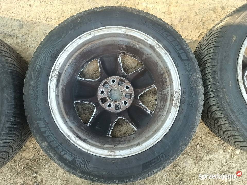 Komplet kół ALU 16 Opel Michelin CrossClimate małopolskie Nowy Sącz