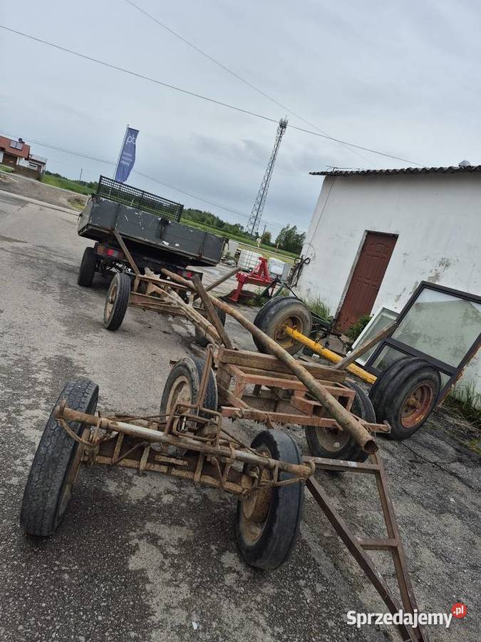 Oś Przyczepka kopaczka Brona talezowa Dzwola