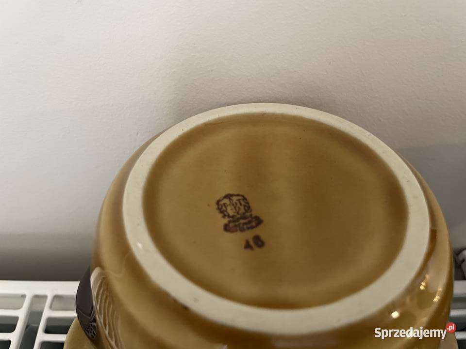 Porcelit Tułowice bulionówka PRL Pruszcz Gdański