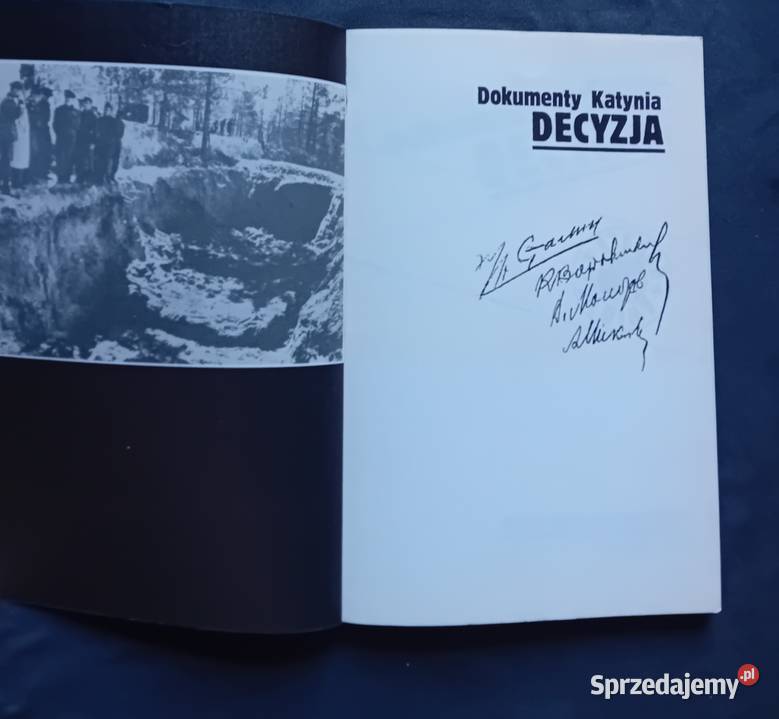 Dokumenty Katynia Decyzje PAI SA Interpress 1992 wielkopolskie Koźminek