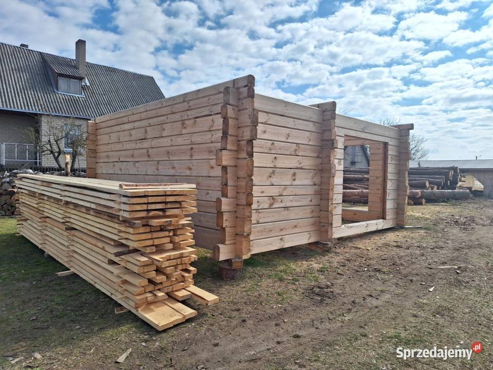 Sauna z bali budynek Tradycyjna dynia na wymiar