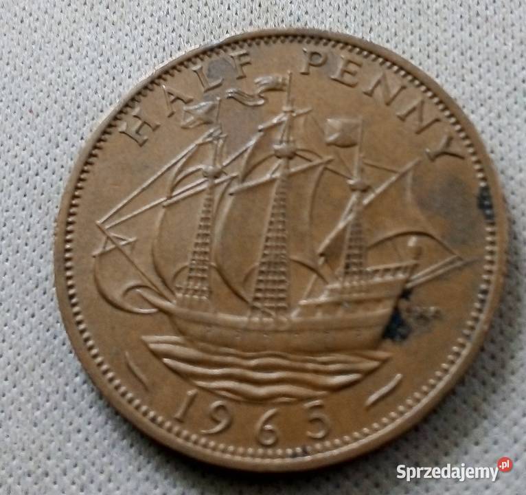 WIELKA BRYTANIAHALF PENNY1965 r sprzedam