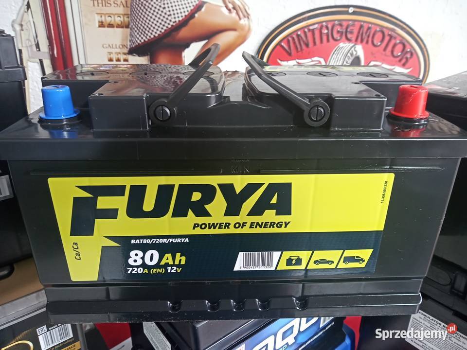 Akumulator FURYA 80Ah 720A P