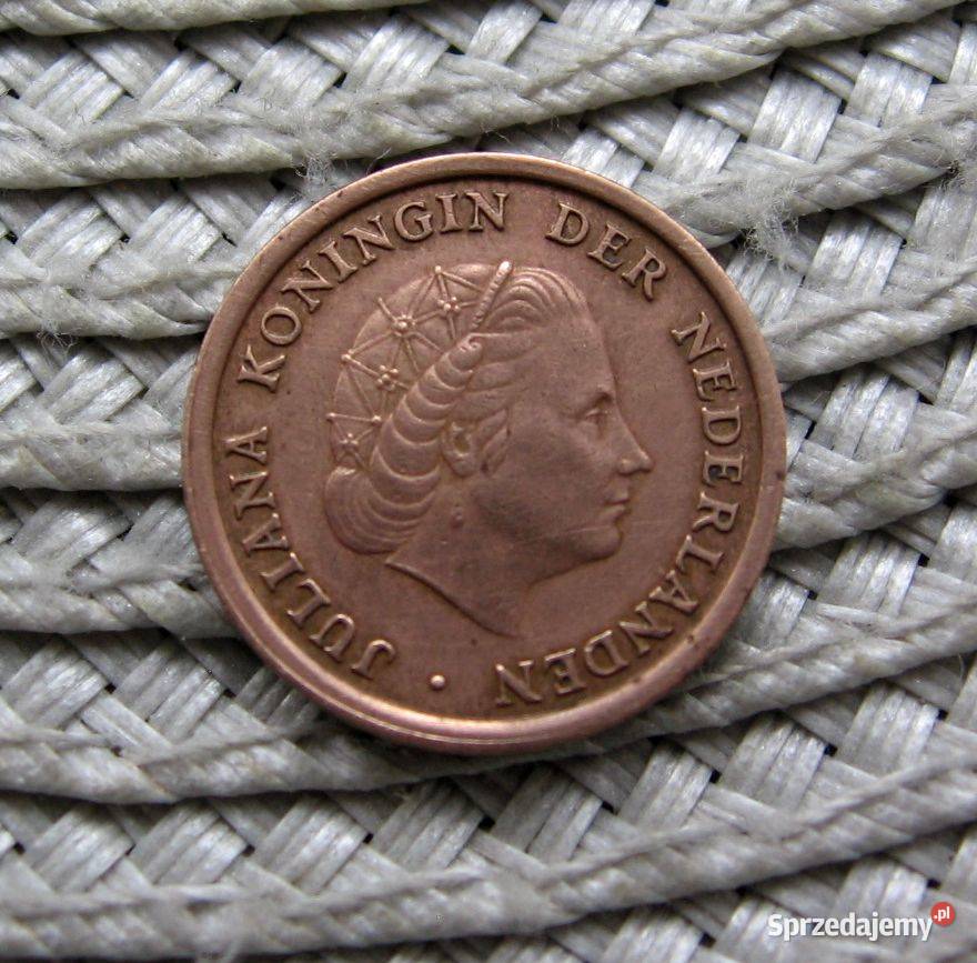 Holandia 1 Cent 1957r Kalisz