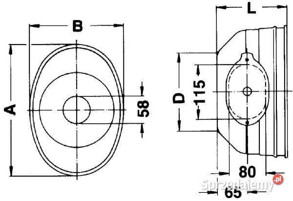 Kołpak ochronny z zaślepką Walterscheid D230 mm Pozostałe Kamionna