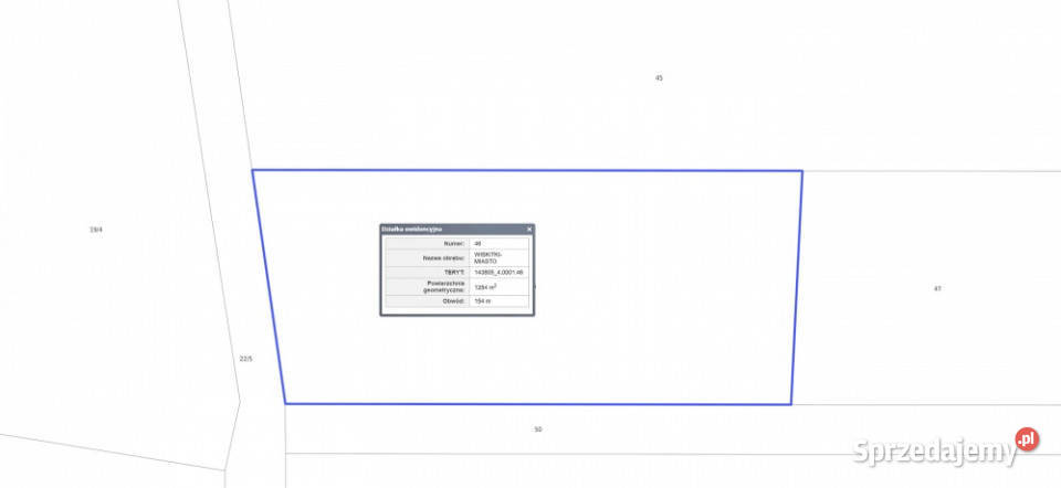 Sprzedam działkę w Wiskitkach
