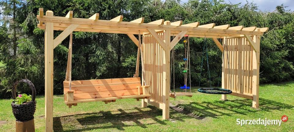 HUŚTAWKA PLAC ZABAW ALTANA WIATA TATAS Kijaszkowo
