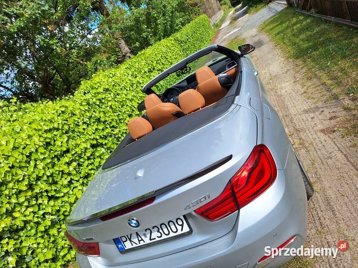 BMW Seria 4 430i Cabrio xDrive 20 benz 252 2018r Godziesze Małe
