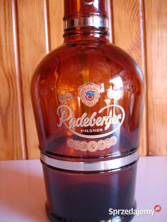 Butelka kolekcjonerska 2L Radeberger lubuskie Zielona Góra