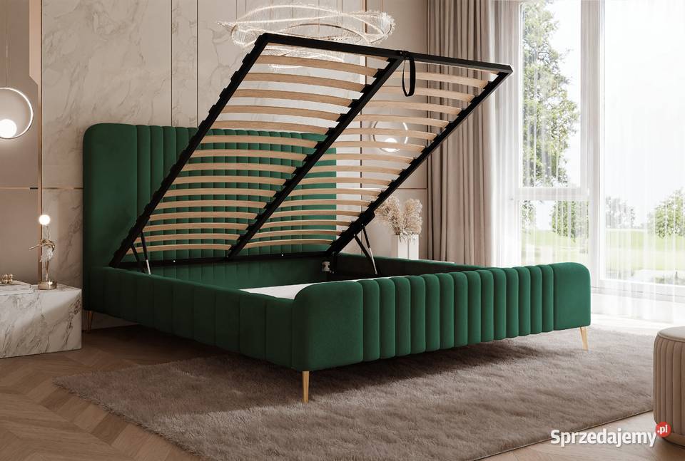 Łóżko tapicerowane Paros slim 77 różne kolory i Tarchały Małe