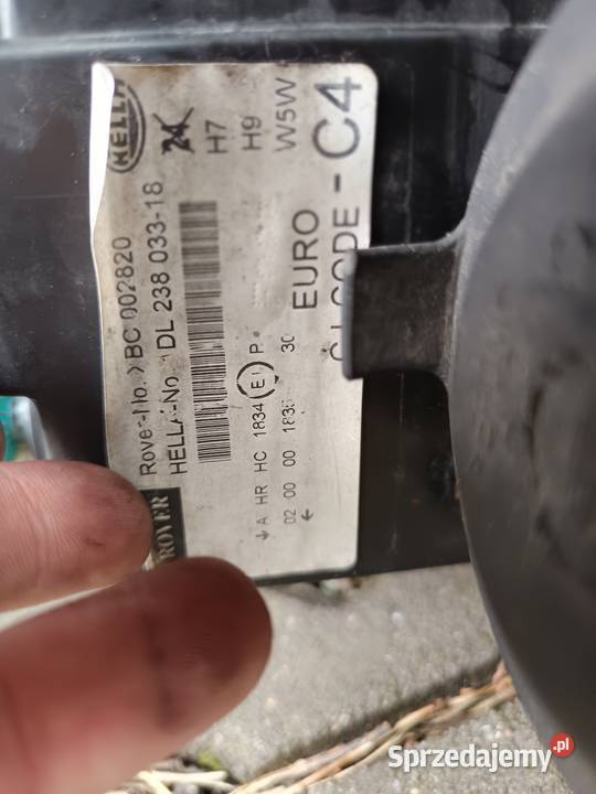 Lampy Rover75 Lift Europa osobowe