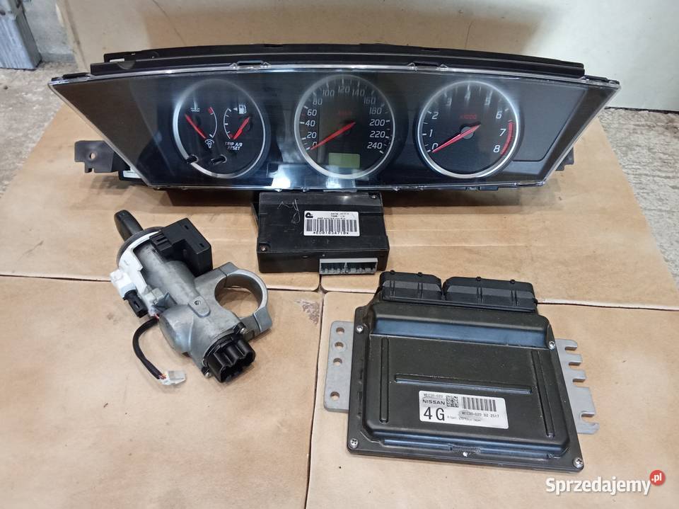 Nissan Primera P122816v zestaw startowy Stacyjki i kluczyki Układ elektryczny, zapłon Wrocław