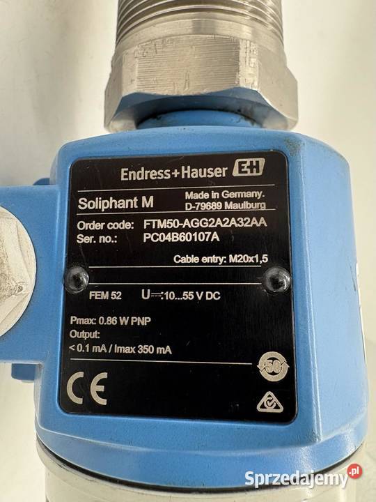 EndressHauser FTM50AGG2A2A32AA Soliphant M sprzedam