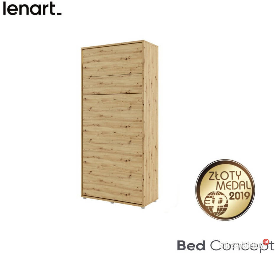 Półkotapczan Łóżko w Szafie BED CONCEPT 90x200 Katowice sprzedam
