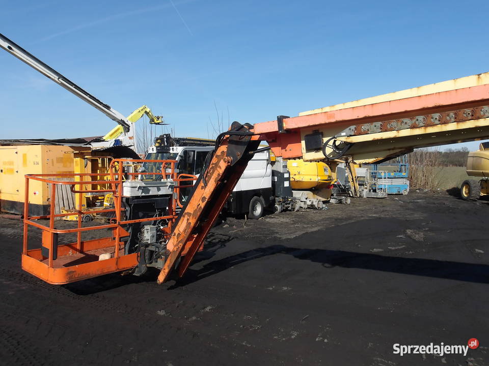 Podnośnik koszowy teleskopowy 28m 4x4 JLG 860SJ wielkopolskie Pleszew