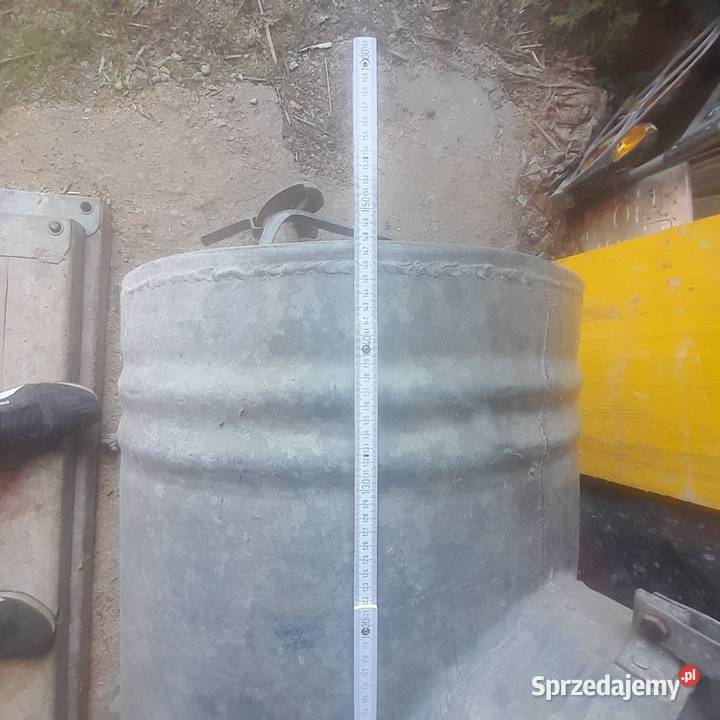 Beczka na wode ocynkowana 420litrow Grybów