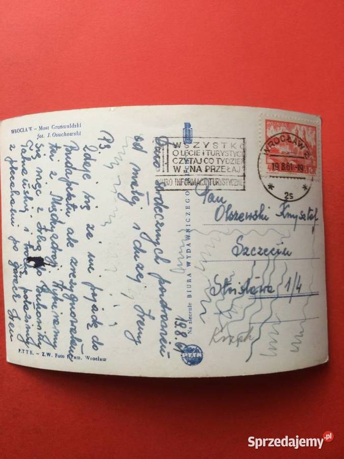 2280 Widokówka Wrocław zachodniopomorskie sprzedam