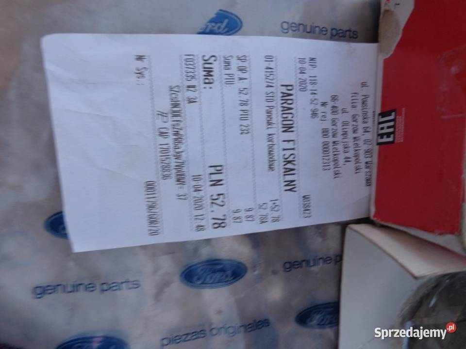 Panewki korbowodowe 0141524 STD ford 18 D fiesta Silniki i osprzęt lubuskie Skwierzyna sprzedam