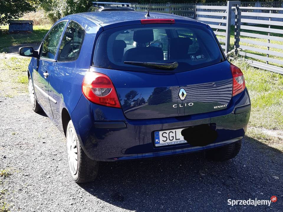 RENAULT CLIO 3 2006 160000 nieuszkodzony Smolnica