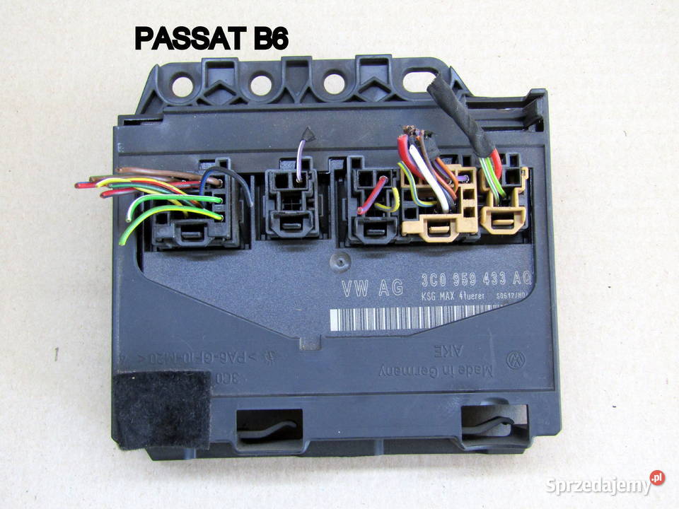 MODUŁ KOMFORTU VW PASSAT B6 20TDI 3C0959433AQ Mysłaków sprzedam