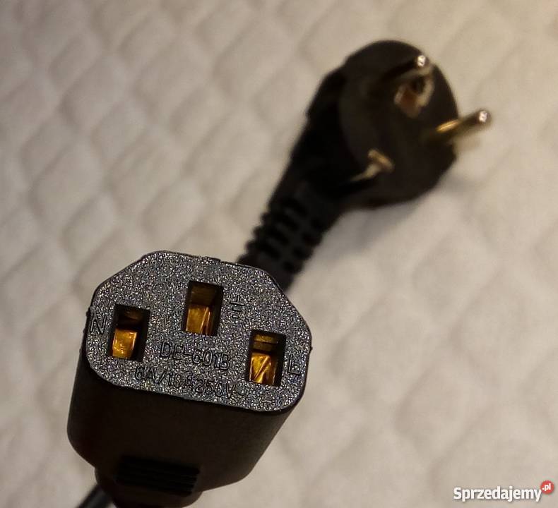 Kabel zasilania komputerowy czarny 120 Rogoźnik
