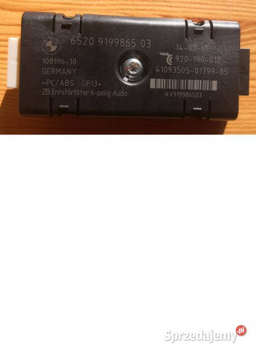 WZMACNIACZ ANTENY BMW F07 F11 9199865 Pozostałe