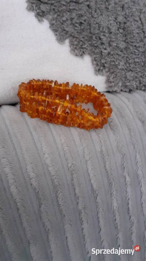 Bransoletka z bursztynu Siedlce