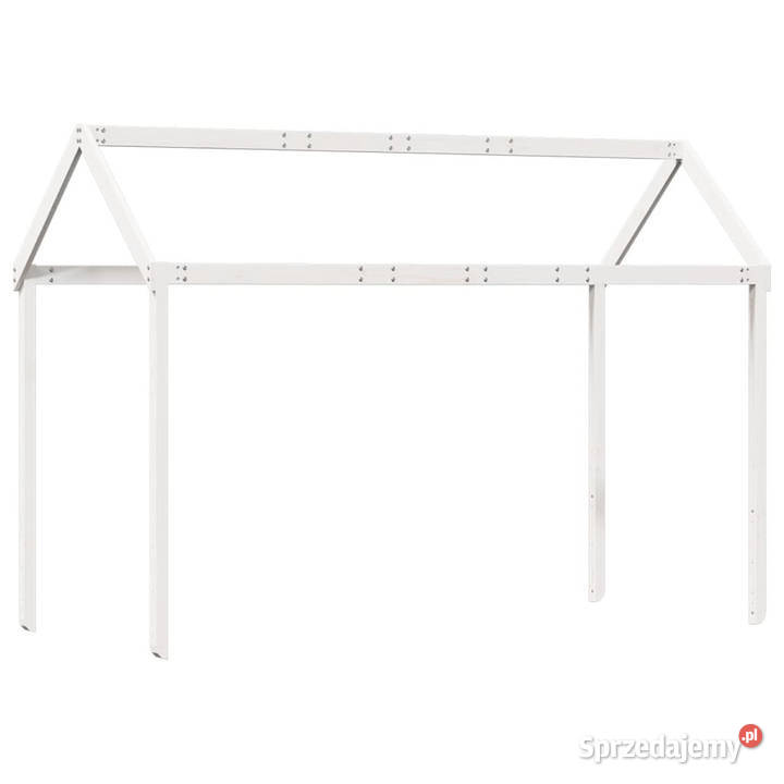Daszek do łóżka dziecięcego biały 217x955x159 Warszawa
