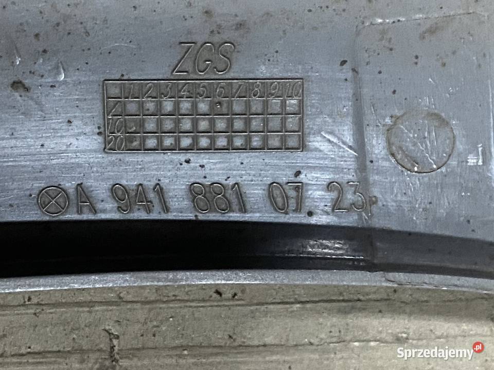 Nadkole Błotnik Kabiny Actros 9418810723 Motoryzacja lubuskie Maszewo sprzedam