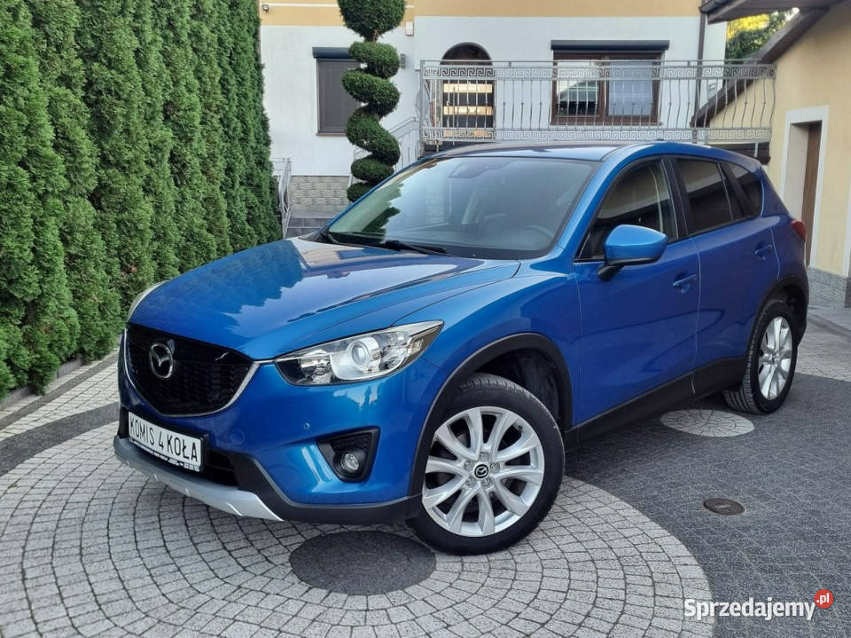 Mazda CX5 Serwis 160 Bogata Wersja 4x4 GWARANCJA immobilizer Płońsk