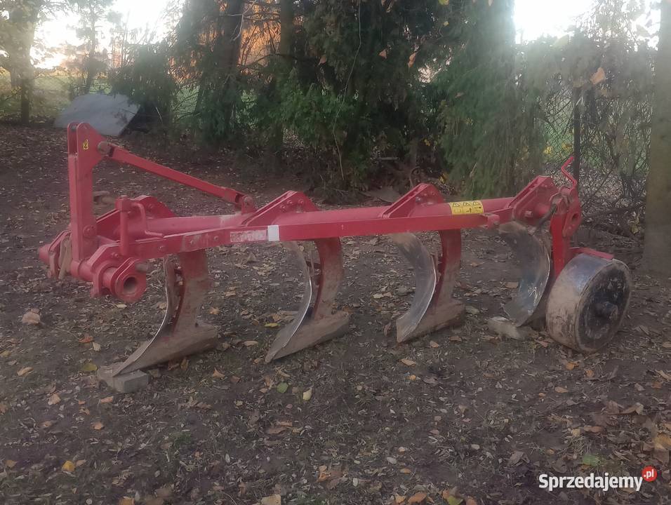 Pług jedno belkowy 4 skibowy kverneland lemken Opatów