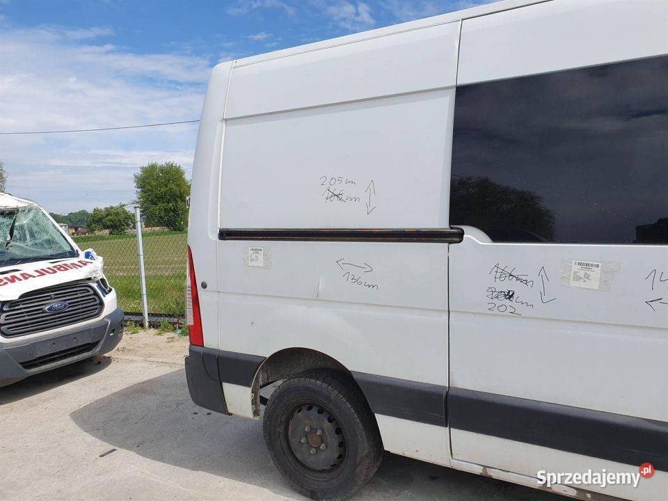 ĆWIARTKA BŁOTNIK PRAWY TYŁ RENAULT MASTER III kujawsko-pomorskie Lipno