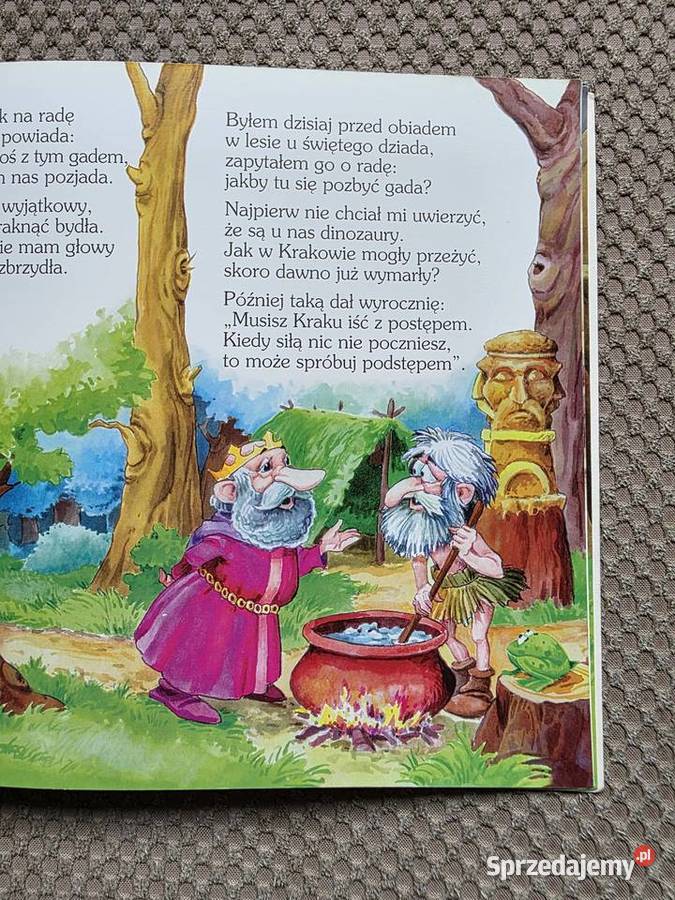 Bajka o smoku i Kraku i o tym powstał Kraków sprzedam