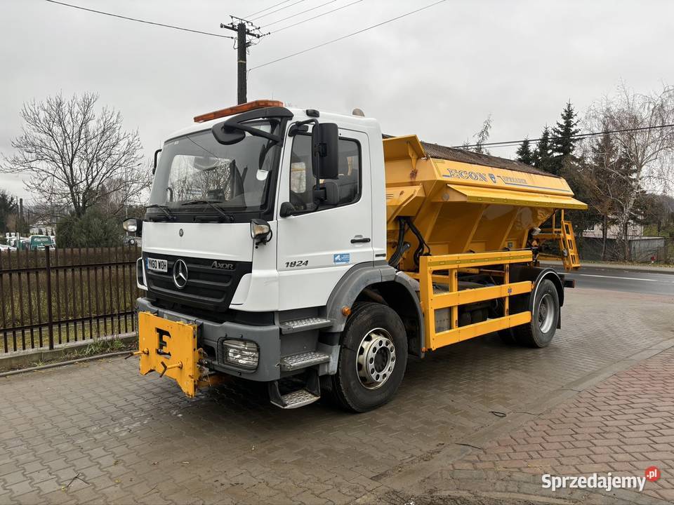 MERCEDES AXOR 1824 4x2 2011 Piaskarka Solarka Napęd tylna oś Pługi (piaskarki) podkarpackie Ropczyce