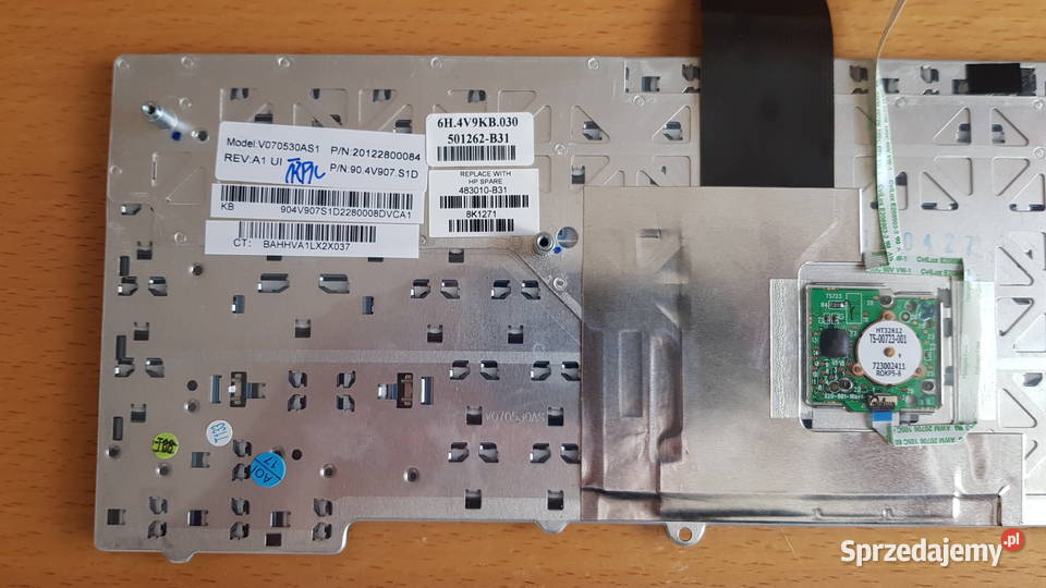 HP EliteBook 6930p Klawiatura oryginalna Komputery i Akcesoria Warszawa