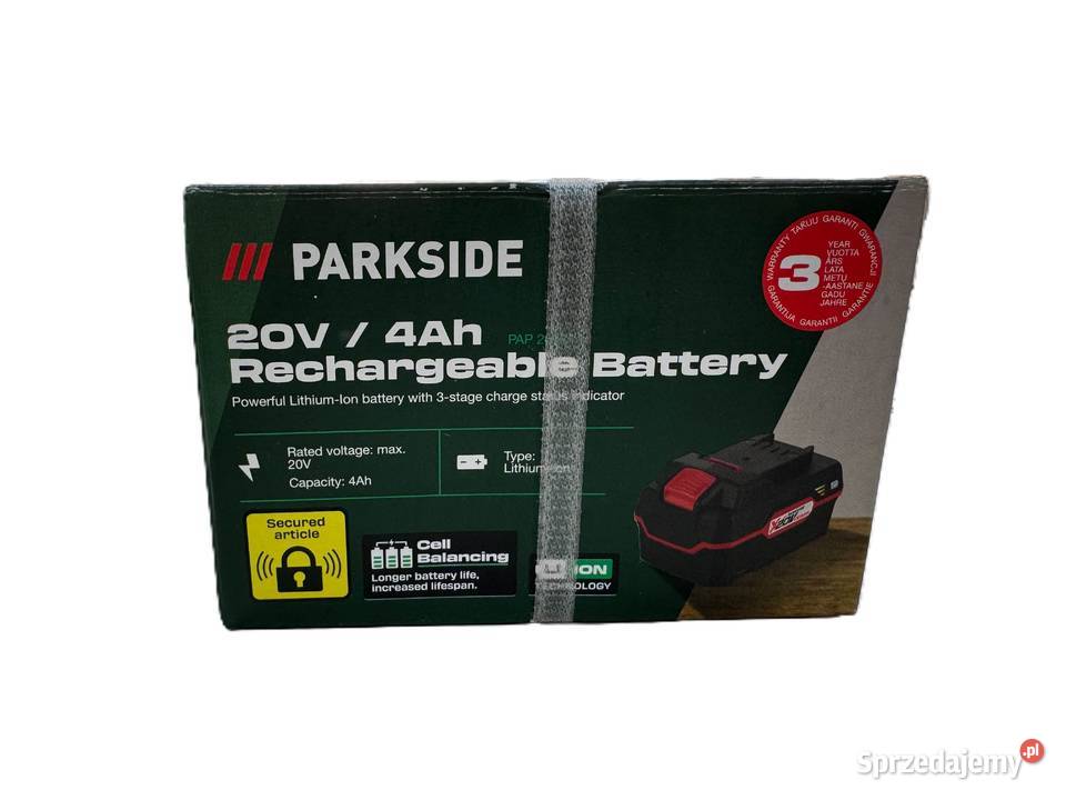 Akumulator Parkside PAP 20 B3 20V 4Ah
