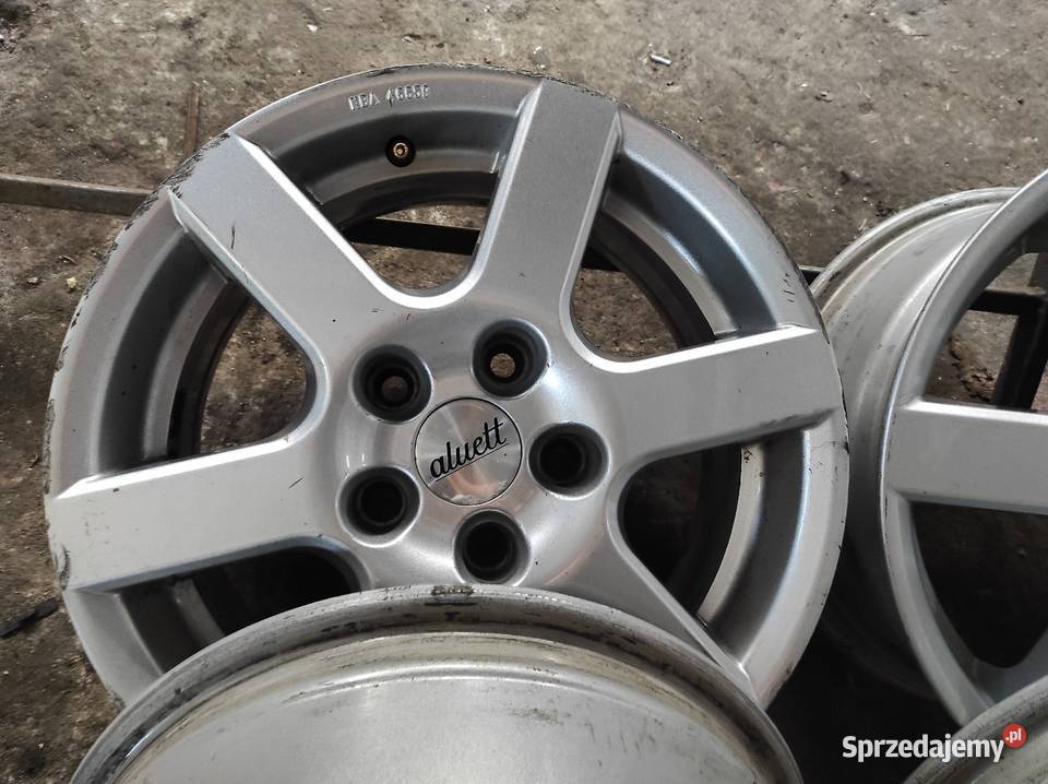 Felgi aluminiowe 5x110 65jx15 ET38 Aluett aluminiowe Częstochowa