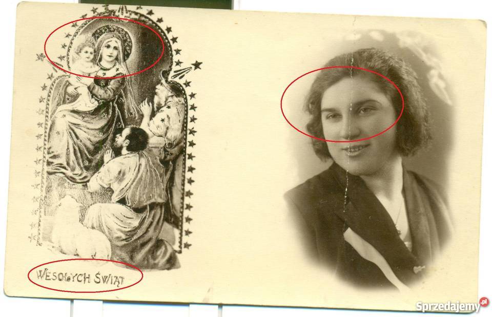 Stare zdjęcie fotografia pocztówka 1931 TEODORA Pocztówki i karty telefoniczne Ostrów Wielkopolski