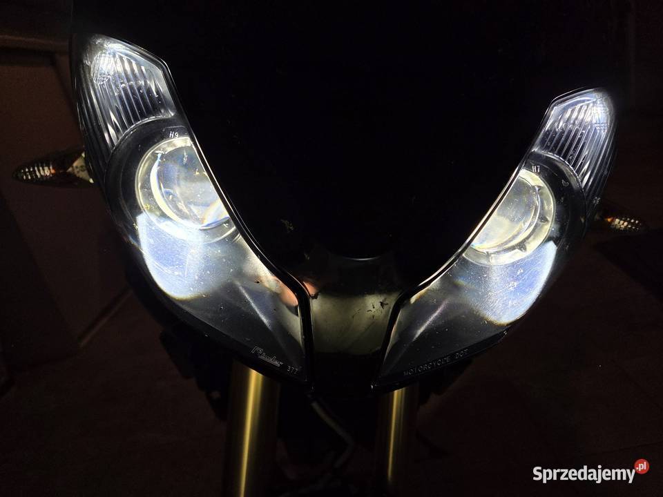 Triumph Tiger 1050 2009 trzy oryginalne kufry Triumph Turawa