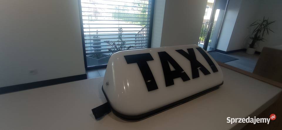 Akcesoria do taxi kogutlampa Taxi naklejki małopolskie