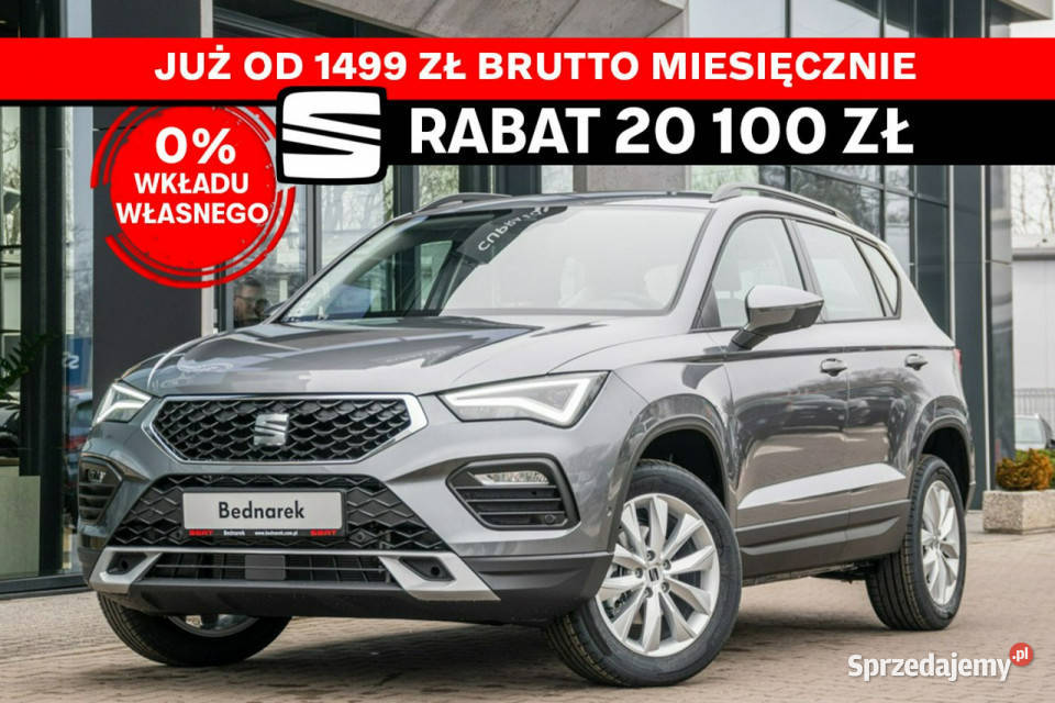 Seat Ateca Style 15 TSI 150 DSG Dostępny ręki 1498cm3 Łódź