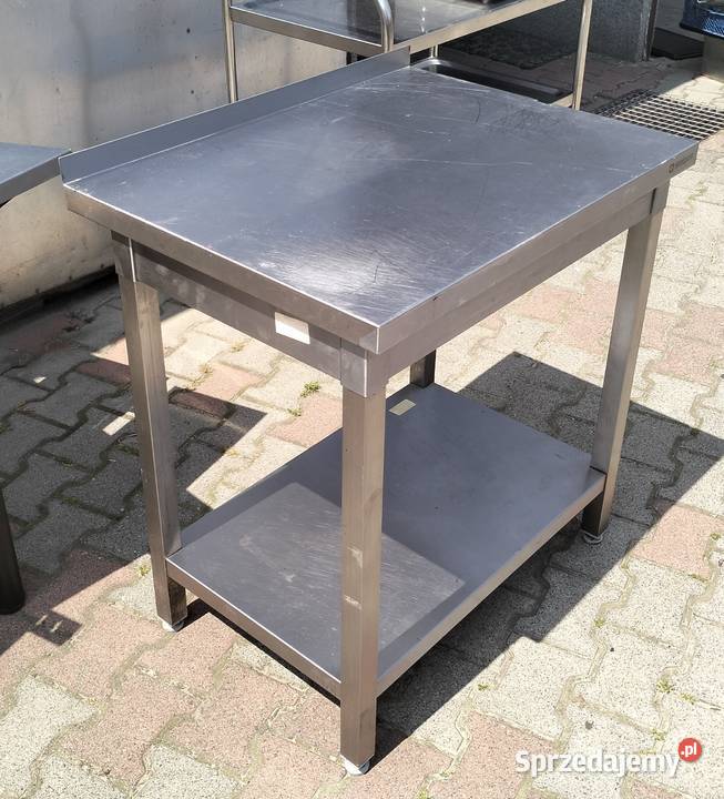 Stół gastronomiczny 80x60x85 z półką Słupia Kapitulna