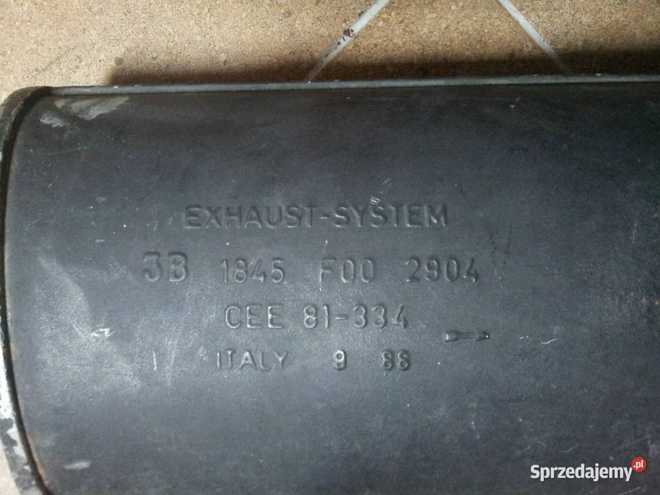 Tłumik sportowy Bonini