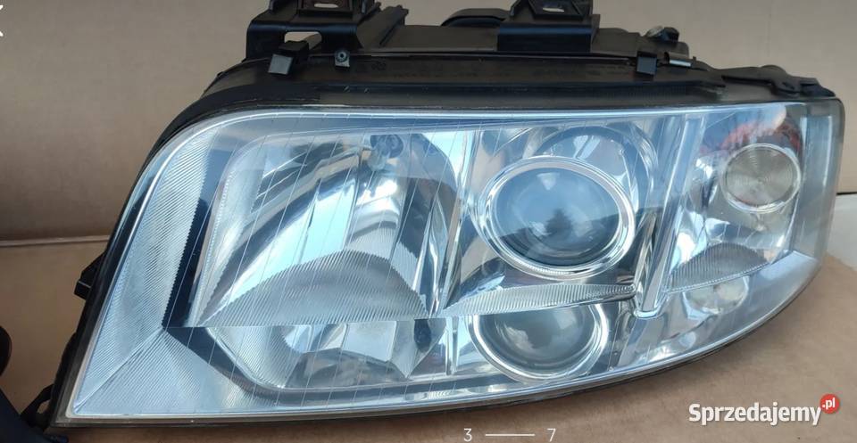Lampy xenon Audi a6 c5 lift kompletne mazowieckie Myszadła