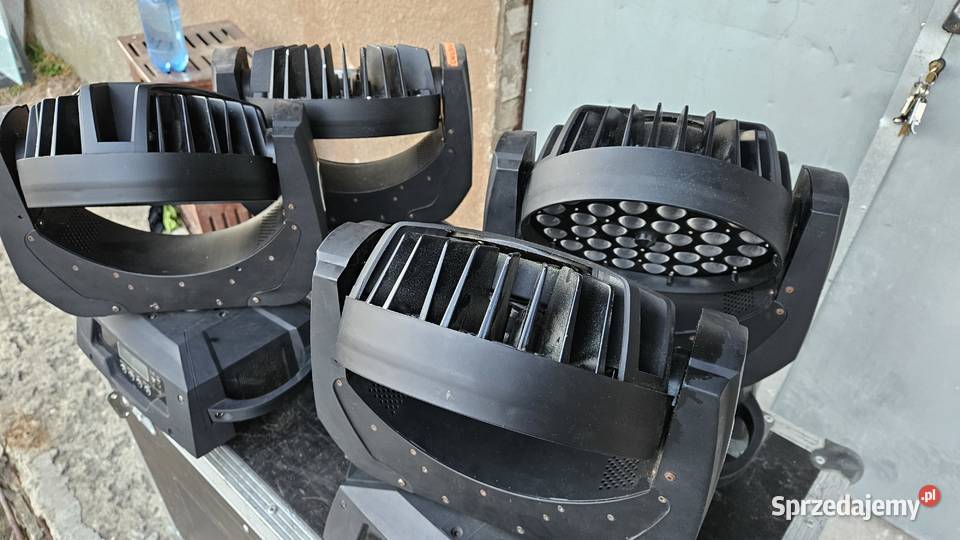 4x PG LED wash 36 X 18W 6in1 Rgbwauv case Kołobrzeg