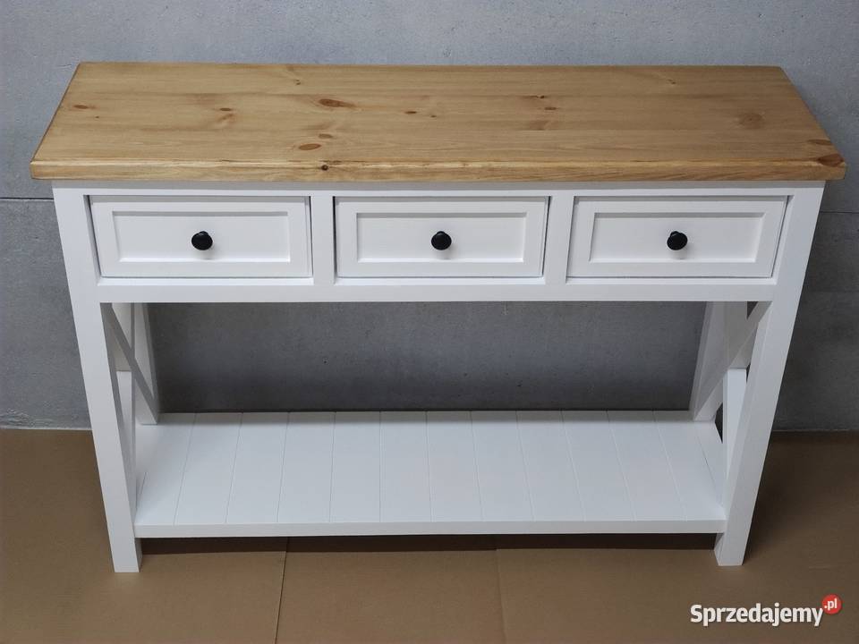 Konsola komoda drewniana