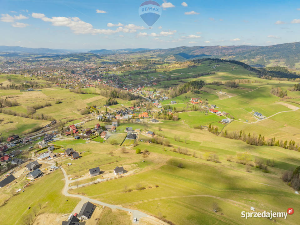 Działka widokowa w Rabce Zdrój Rabka-Zdrój
