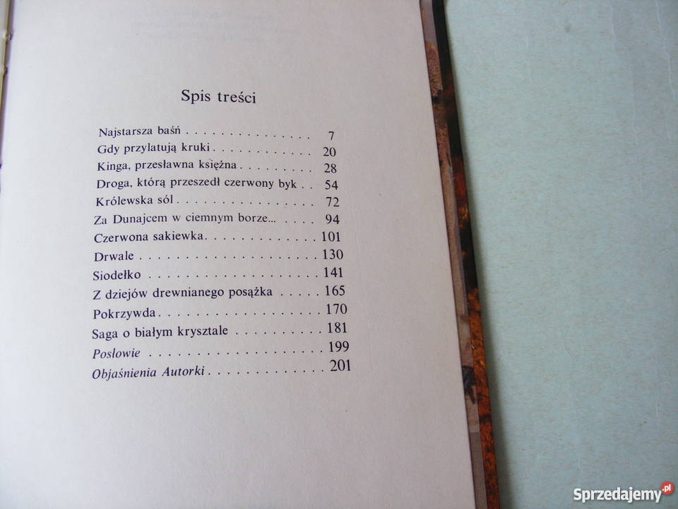 Ptaki czarownicy Bajki bajeczki Saga o białym Rok wydania 1986