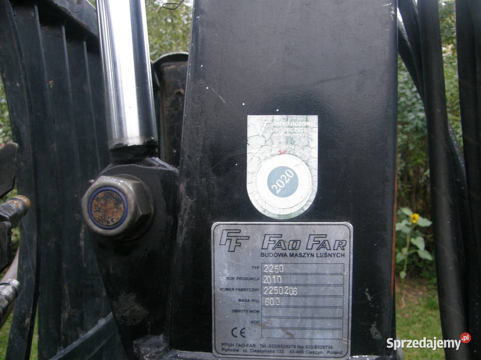 Przyczepa leśna z hds pomorskie Linia